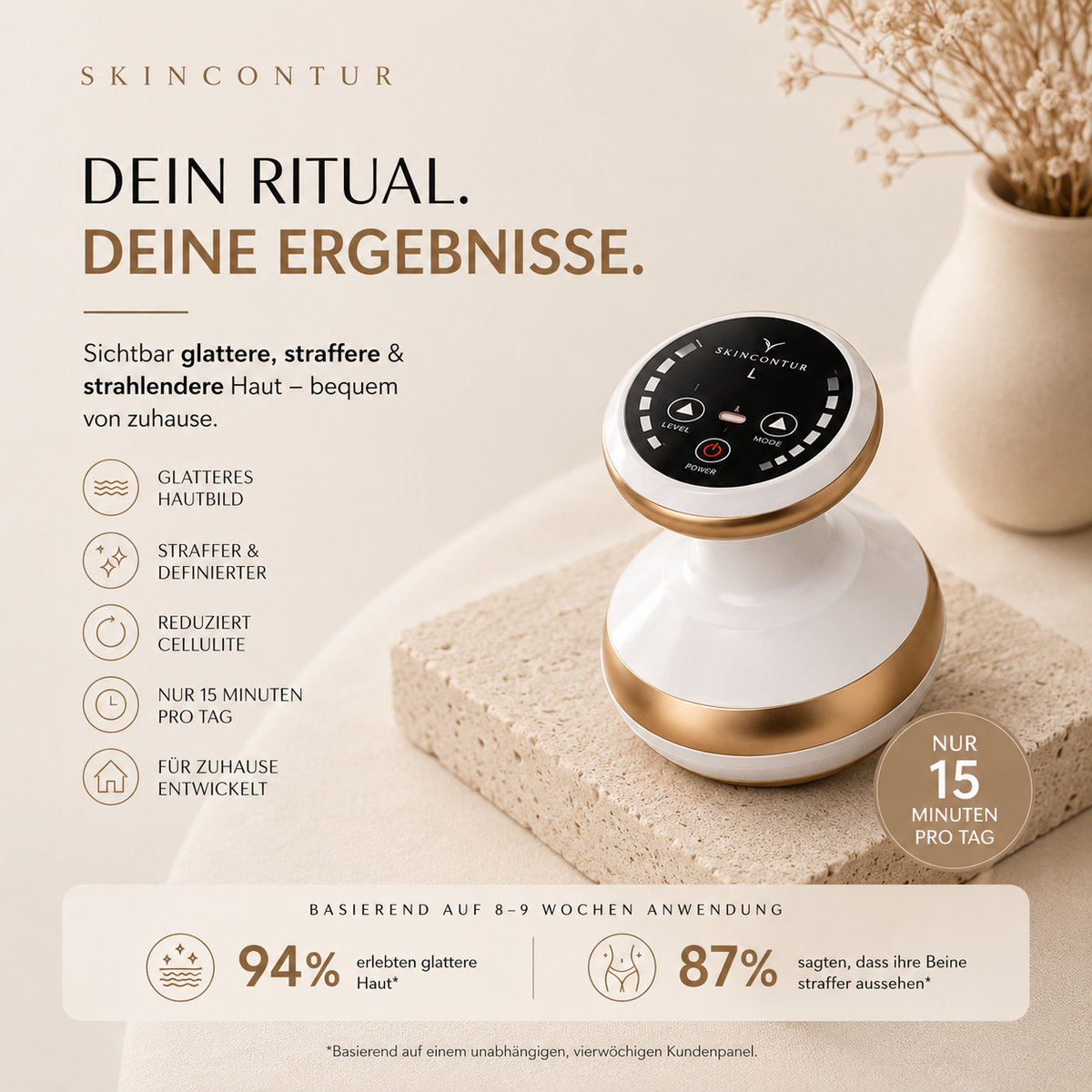 SKINCONTUR - Glatte Haut in 14 Tagen